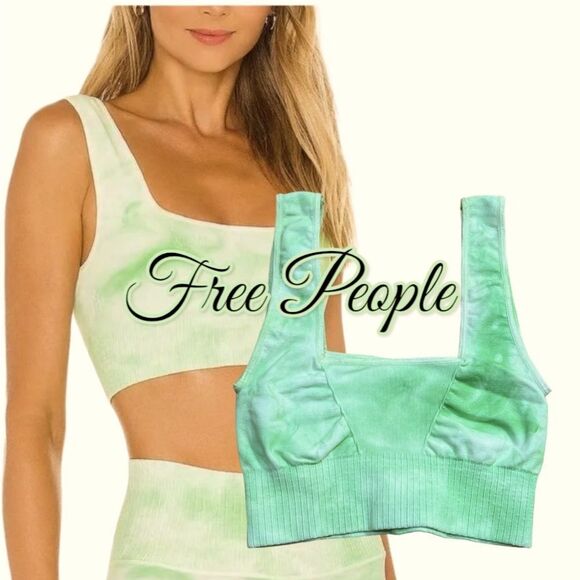 Free People Other - Good karma square neck bra